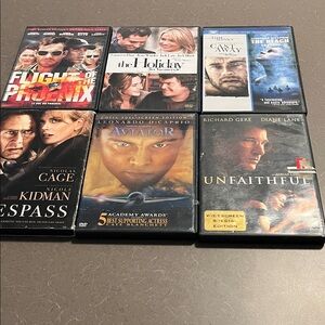 Collection of 7 DVD Movies